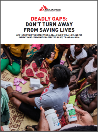 Portada informe MSF Deadly Gaps