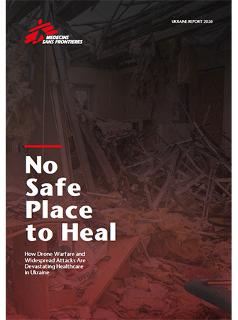 Portada del informe "Ukraine: no safe place to heal"