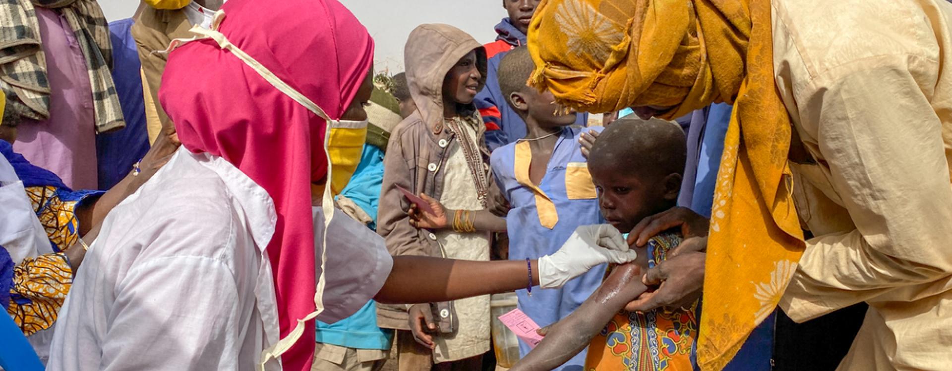 Measles and Meningintis vaccination in Zinder, Niger