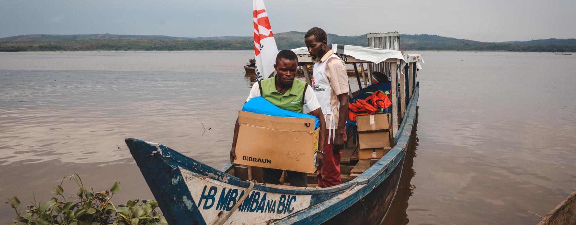 Respuesta de emergencia en Kwamouth, RDC