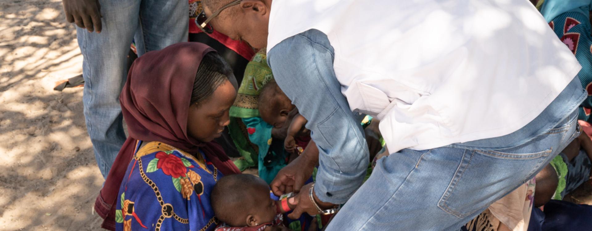 Medical activities for the population in Massakori