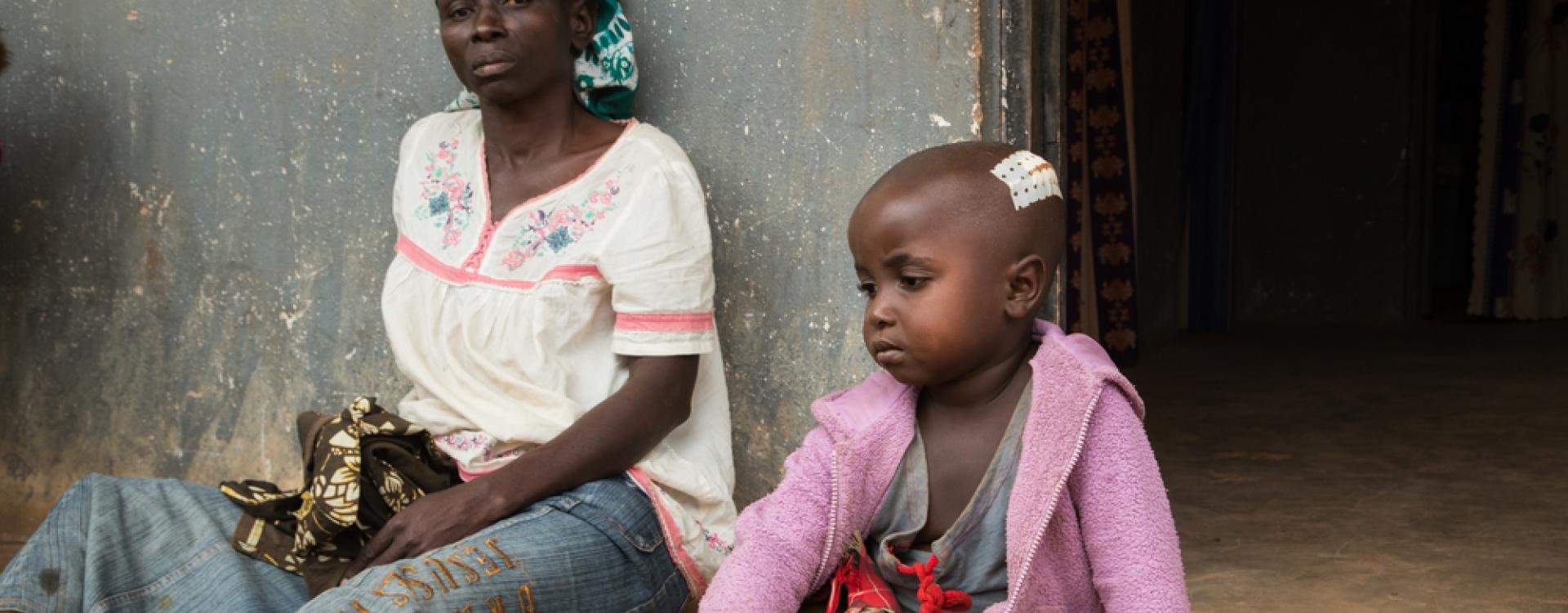 Displaced by interethnic fightings in Tanganyika province