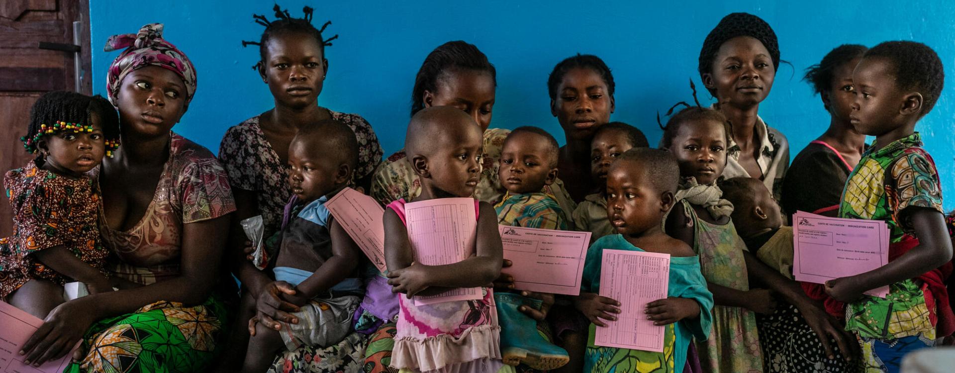 Measles campaign in DRC