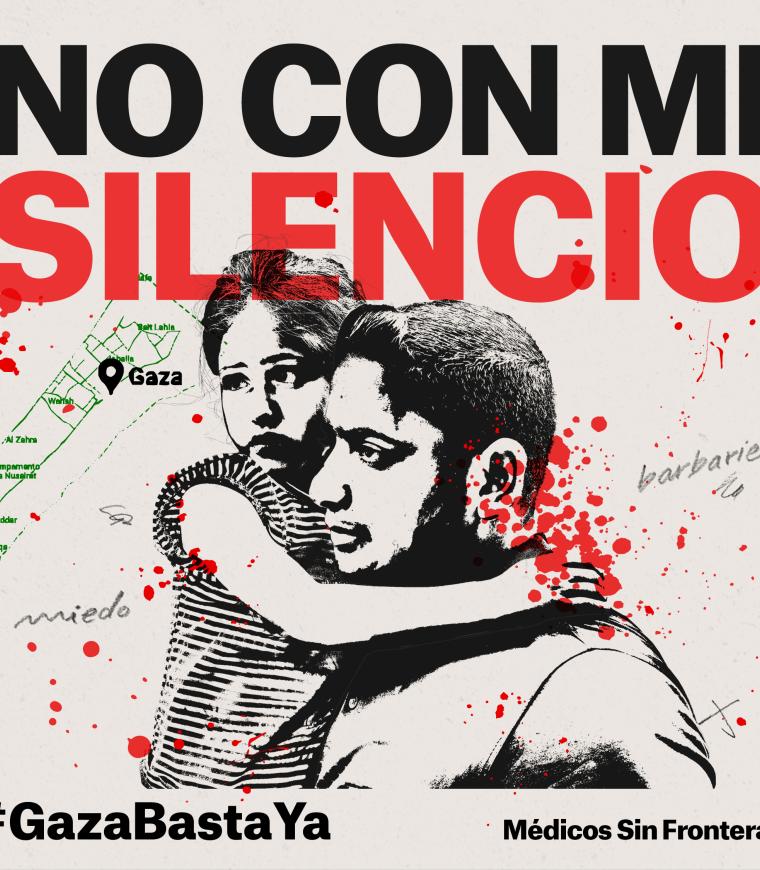 No con mi silencio. Gaza Basta Ya