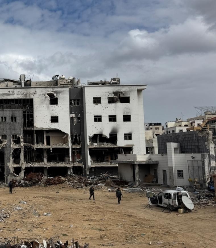 Norte de Gaza, febrero de 2025.