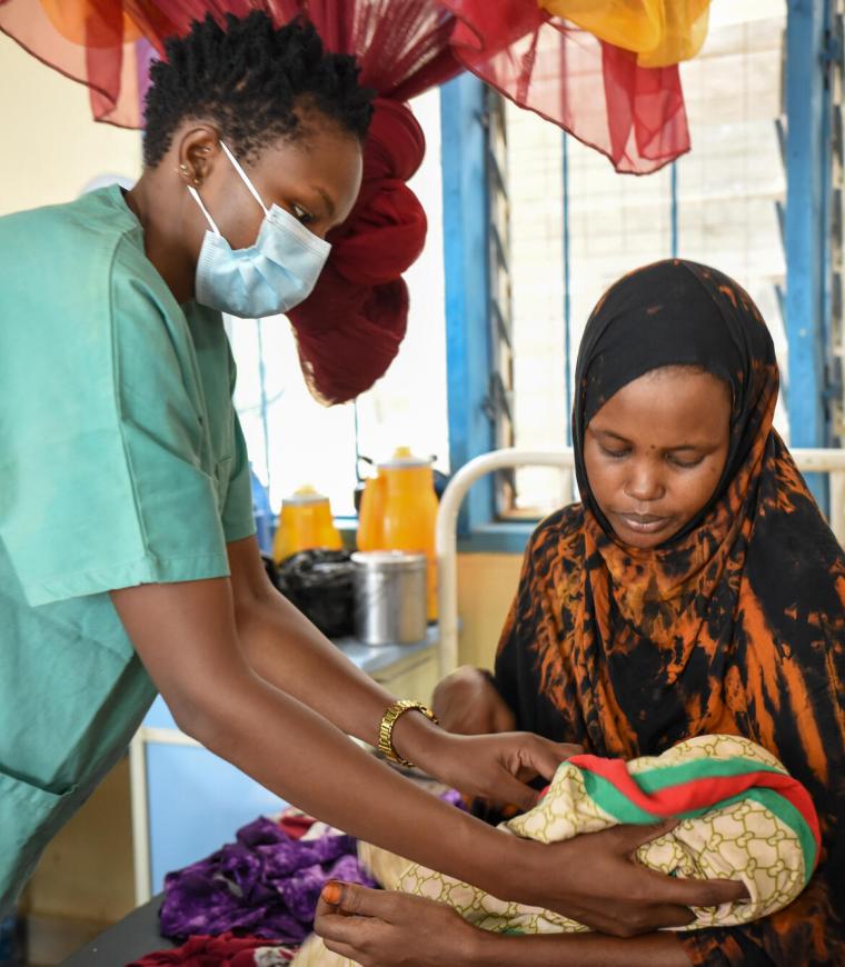 Maternity MSF hospital in Dagahaley