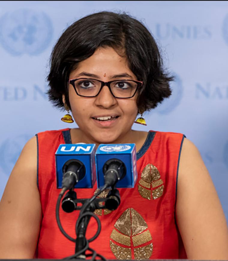 Nandita Venkatesan, sobreviviente de tuberculosis resistente a los medicamentos