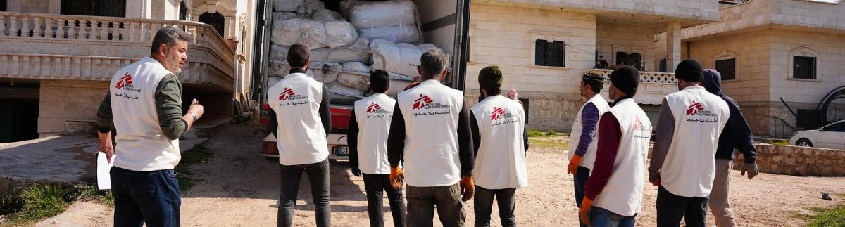 MSF aid convoy in Syria