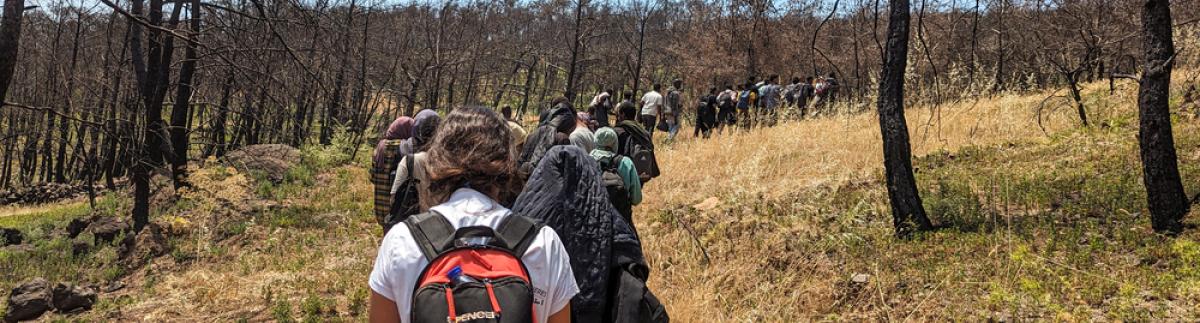 Actividades de ayuda médica de urgencia en Lesbos, Grecia