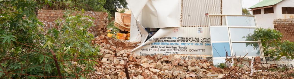 Las graves inundaciones en Baidoa paralizan el trabajo de nuestros equipos