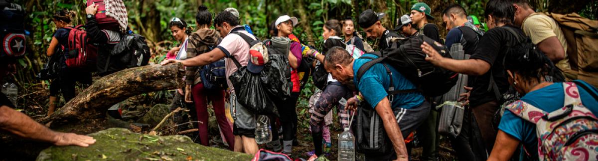 Migrantes en tránsito en Ecuador, Colombia y Panamá