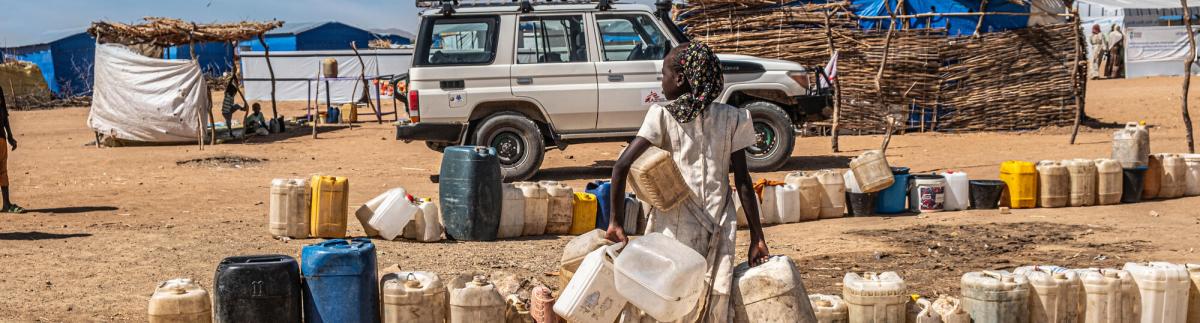 Crisis de agua en el campo de personas refugiadas y retornadas de Metche