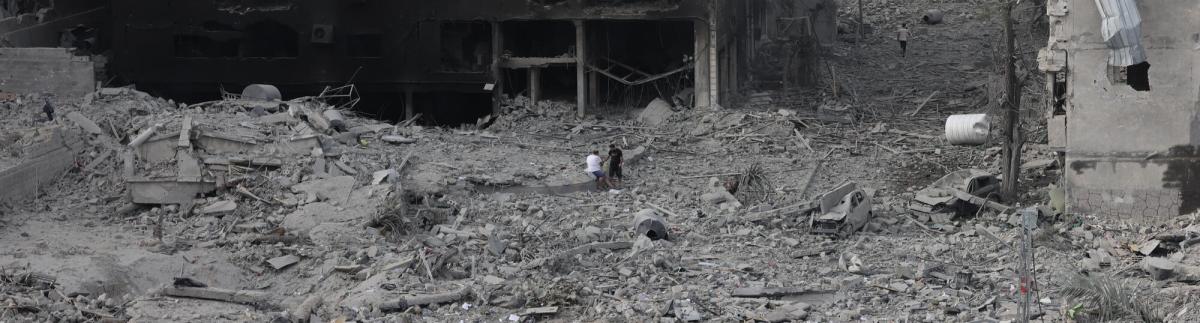 En el interior de Gaza, ilustraciones