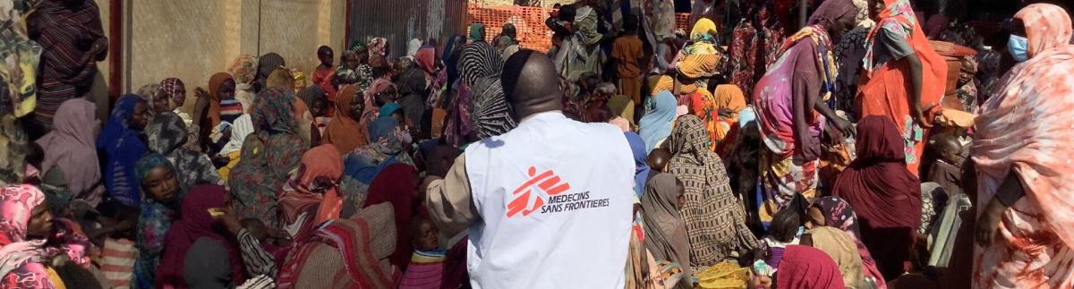 Desnutrición en el campo de Zamzam, Darfur del Norte
