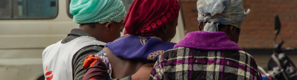 Asistencia a supervivientes de violencia sexual en Kanyaruchinya, RDC