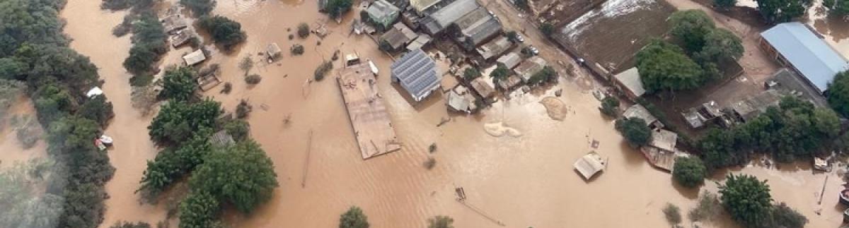 Grandes inundaciones en Rio Grande do Sul