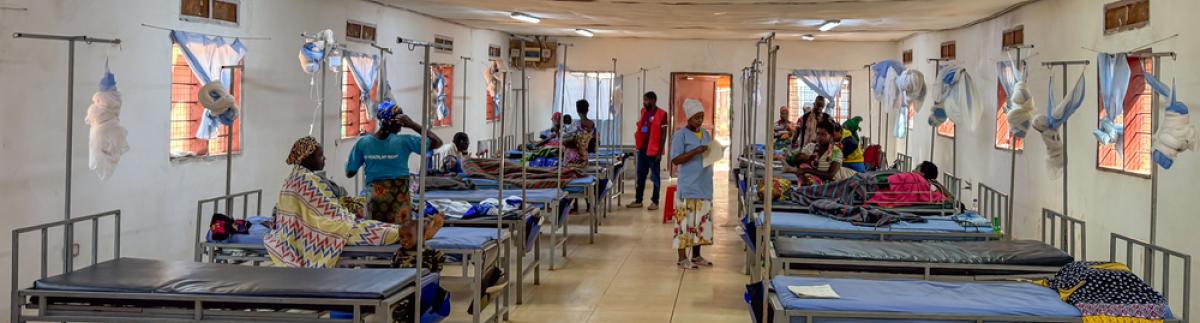 Servicios de maternidad en el campo de Nduta, en Tanzania