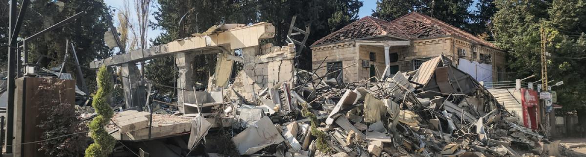Baalbek, Líbano, noviembre de 2024