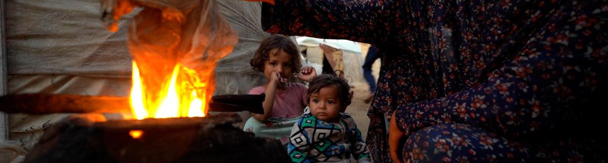 Las duras condiciones de vida en Gaza impactan en la salud de los bebés, los niños y las niñas