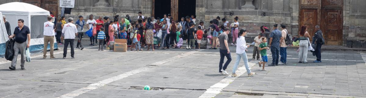 Migrantes atrapados en México