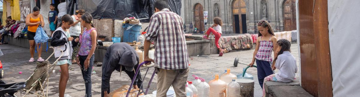 Migrantes atrapados en México