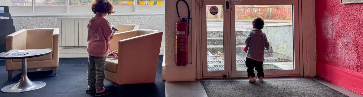 Refugio de emergencia en Calais