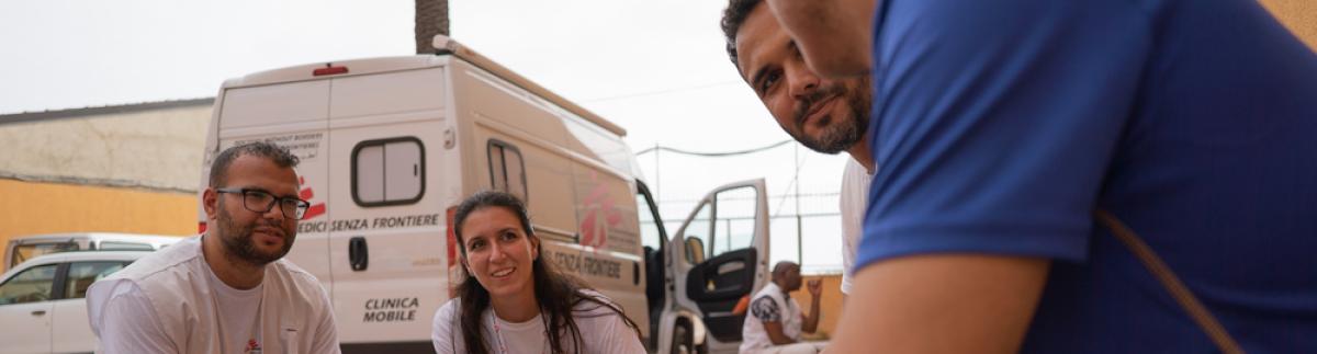 centro de acogida para menores migrantes en Agrigento, Italia.