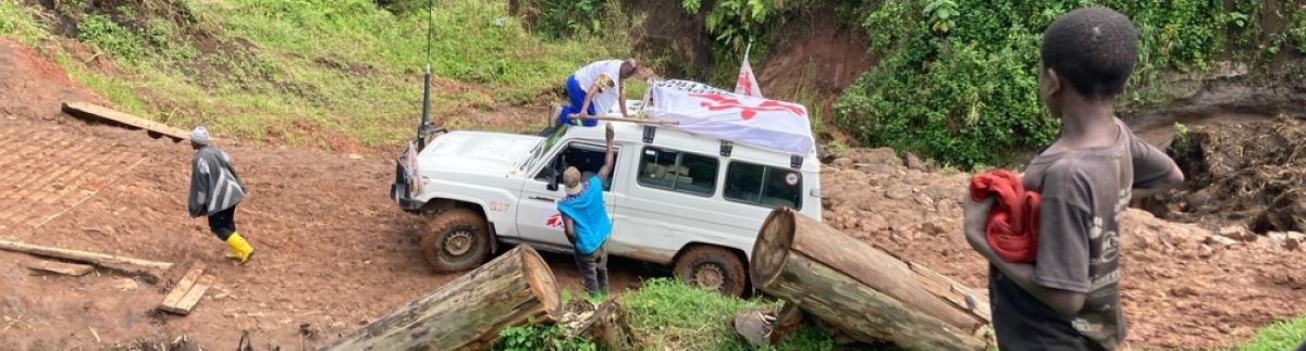 Vacunación de sarampión en Masisi, Kivu Norte, RDC