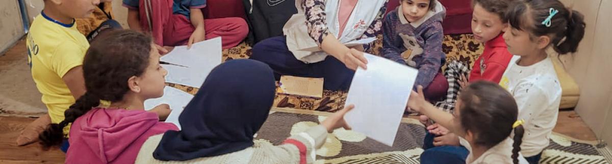 Respuesta a las necesidades de las personas desplazadas en Arsal, Líbano, Noviembre de 2024