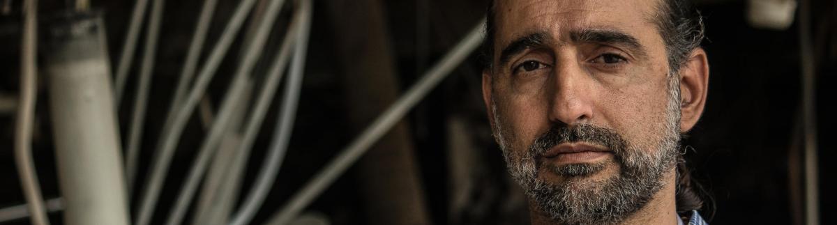 Nicholas Papachrysostomou, coordinador de MSF en Gaza