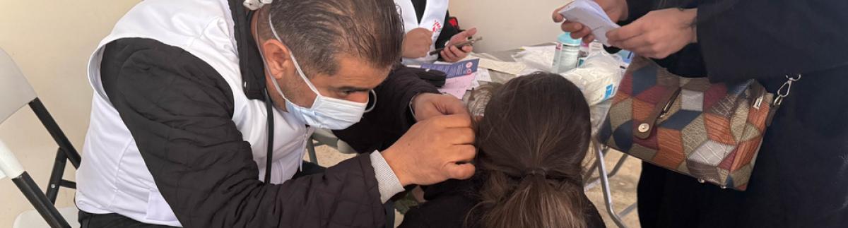 Consulta MSF en Azarieh, Beirut.