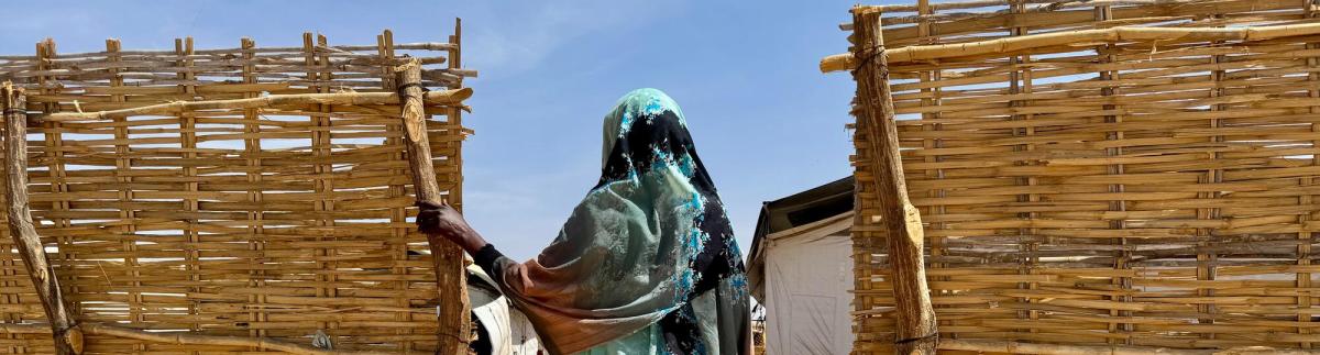 Aisha*, superviviente de violencia sexual en Tawila, Darfur