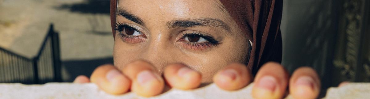 Mariam, una de nuestras pacientes en el campo de refugiados de Nur Shams