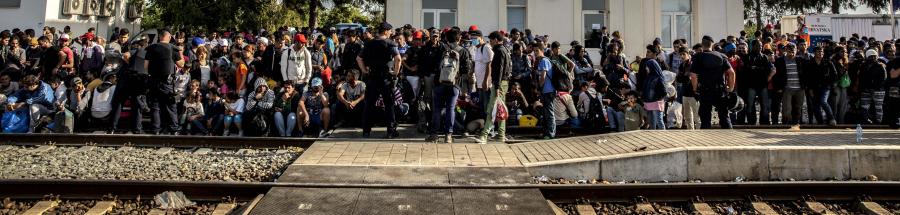 Refugiados sirios en Croacia