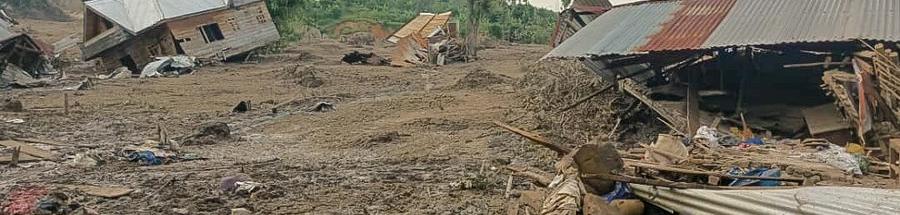 Inundaciones en Kalehe, República Democrática del Congo