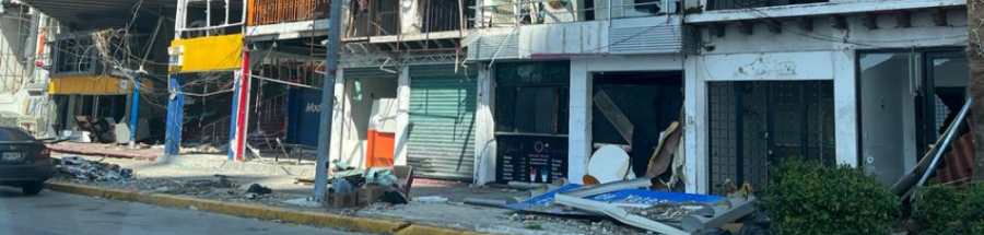 Destrucción en Acapulco tras el paso del huracán Otis