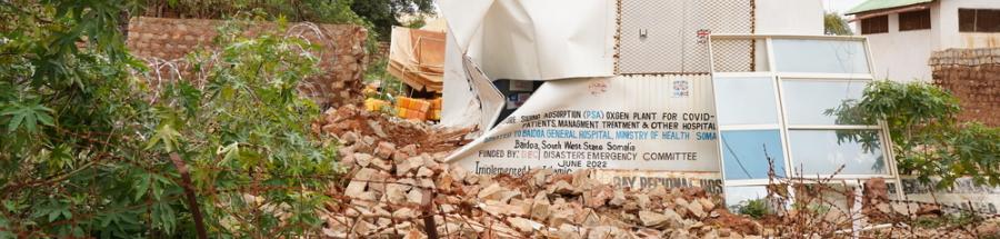 Las graves inundaciones en Baidoa paralizan el trabajo de nuestros equipos