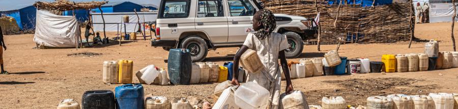 Crisis de agua en el campo de personas refugiadas y retornadas de Metche
