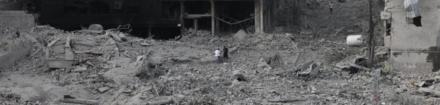 En el interior de Gaza, ilustraciones