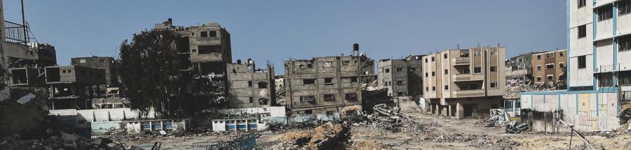 Desde Rafah a Jan Yunis, vidas en ruinas