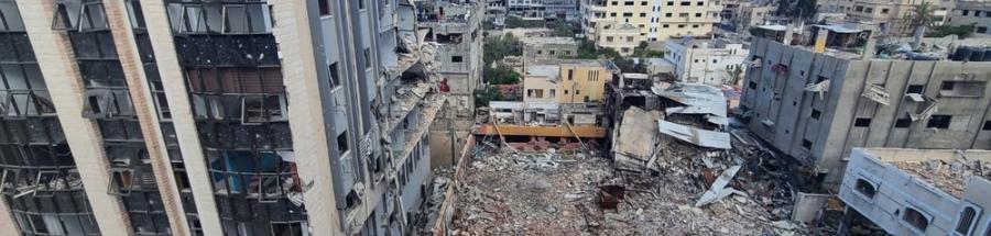 MSF clinic in Gaza City