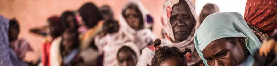 Sudan survivors in Chad