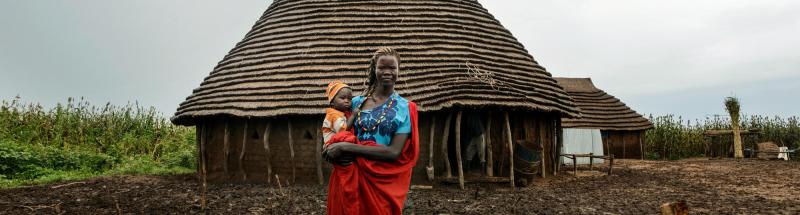 Malaria y atención pediátrica en Aweil.