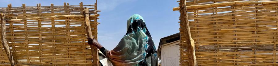 Aisha*, superviviente de violencia sexual en Tawila, Darfur