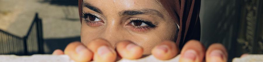 Mariam, una de nuestras pacientes en el campo de refugiados de Nur Shams