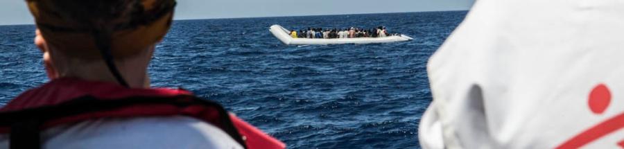 Rescate de MSF en el Mediterráneo