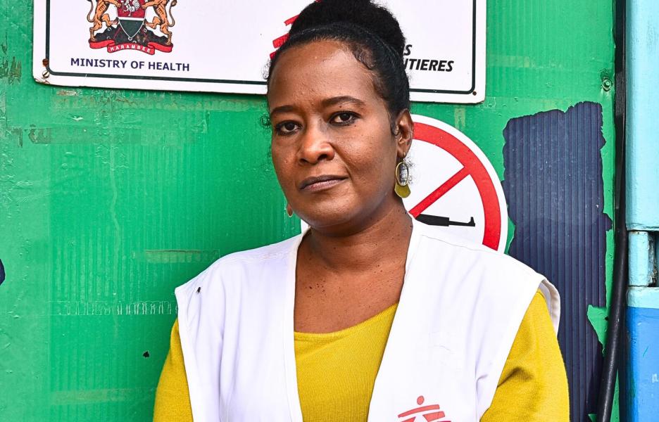 Hajir Elyas, coordinadora general de MSF en Kenia