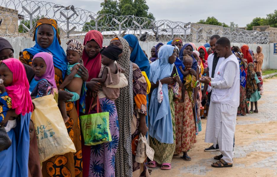 Desnutrición en Maiduguri, en Nigeria