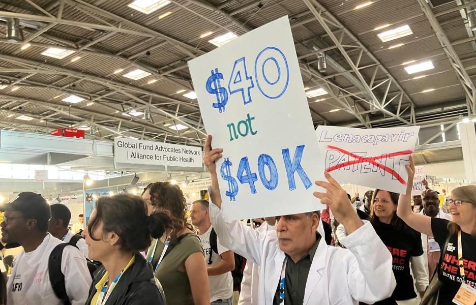 "lenacapavir a 40 dólares, no a 40.000"
