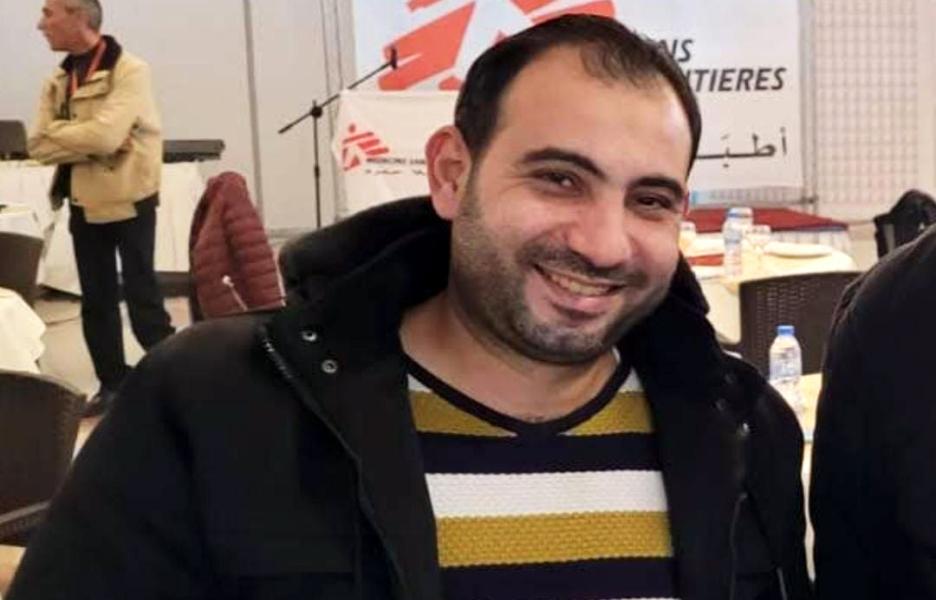Bilal Okal, trabajador de MSF en Gaza.